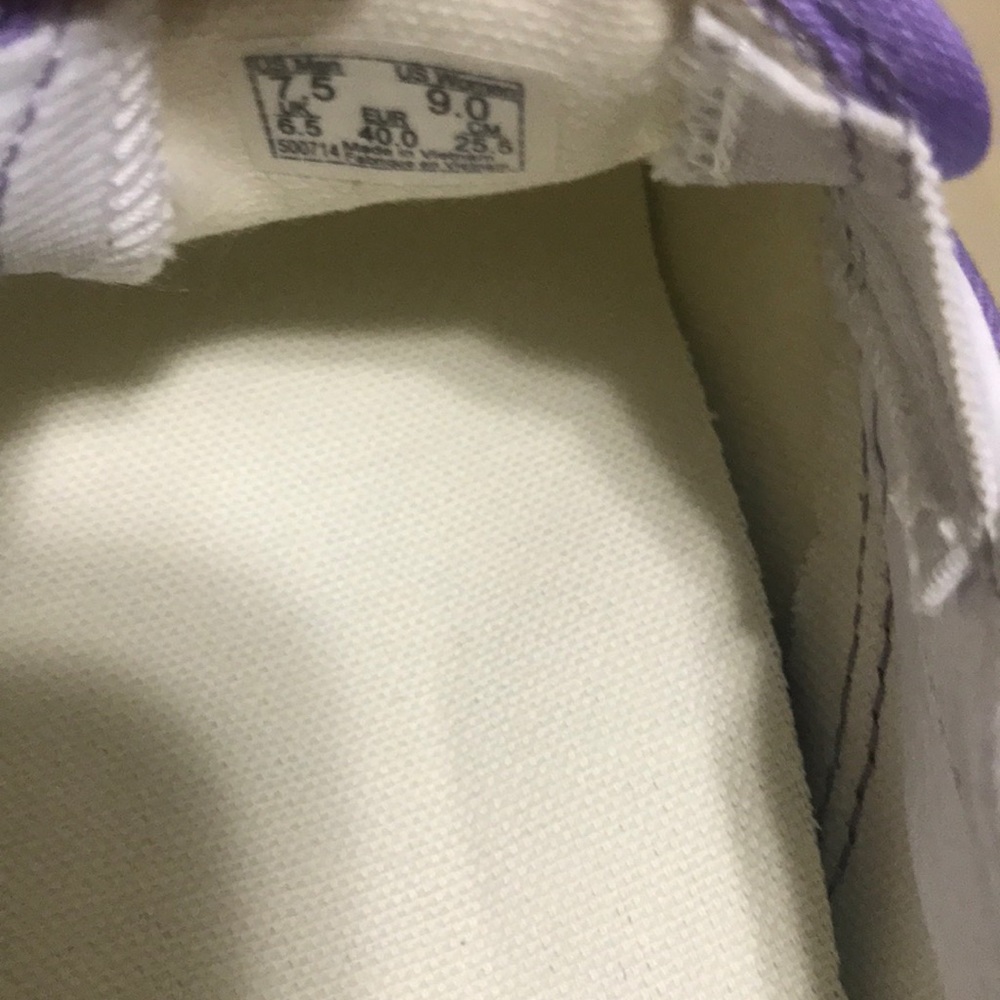 Vans classic slip on violet NWT - Picture 6 of 9